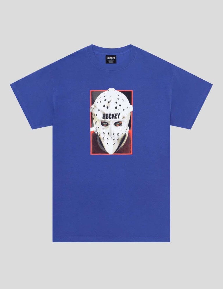 HOCKEY war on ice tee blue